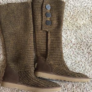 UGG sweater boots tall/short sz 10